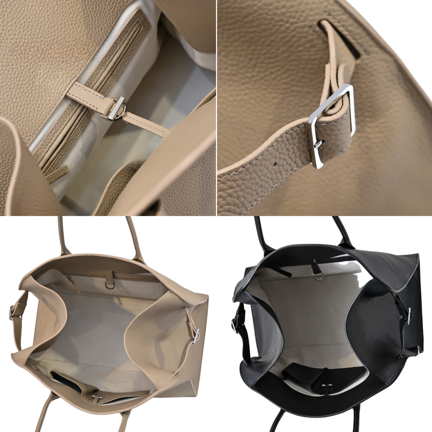 Luxurious Top-Layer Leather Tote Bag