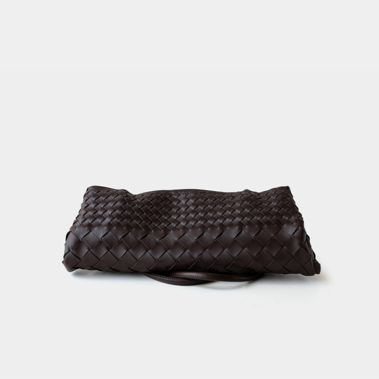 Woven Lightweight Leather Tote Bag