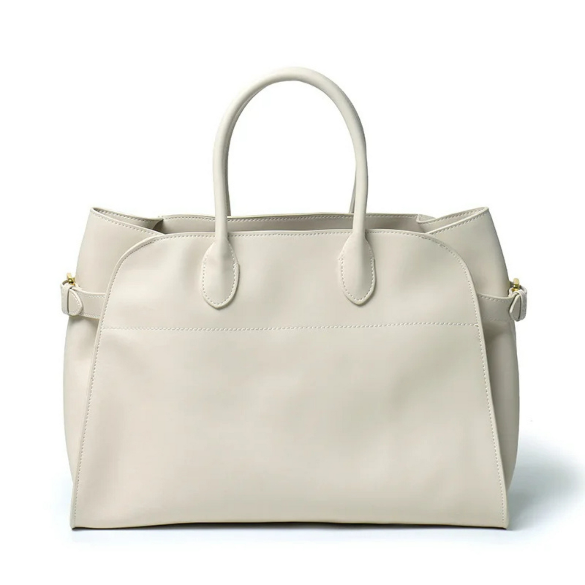 The "Row-Margaux-inspired" Luxurious Leather Tote Bag - Trendiesty Worldwide