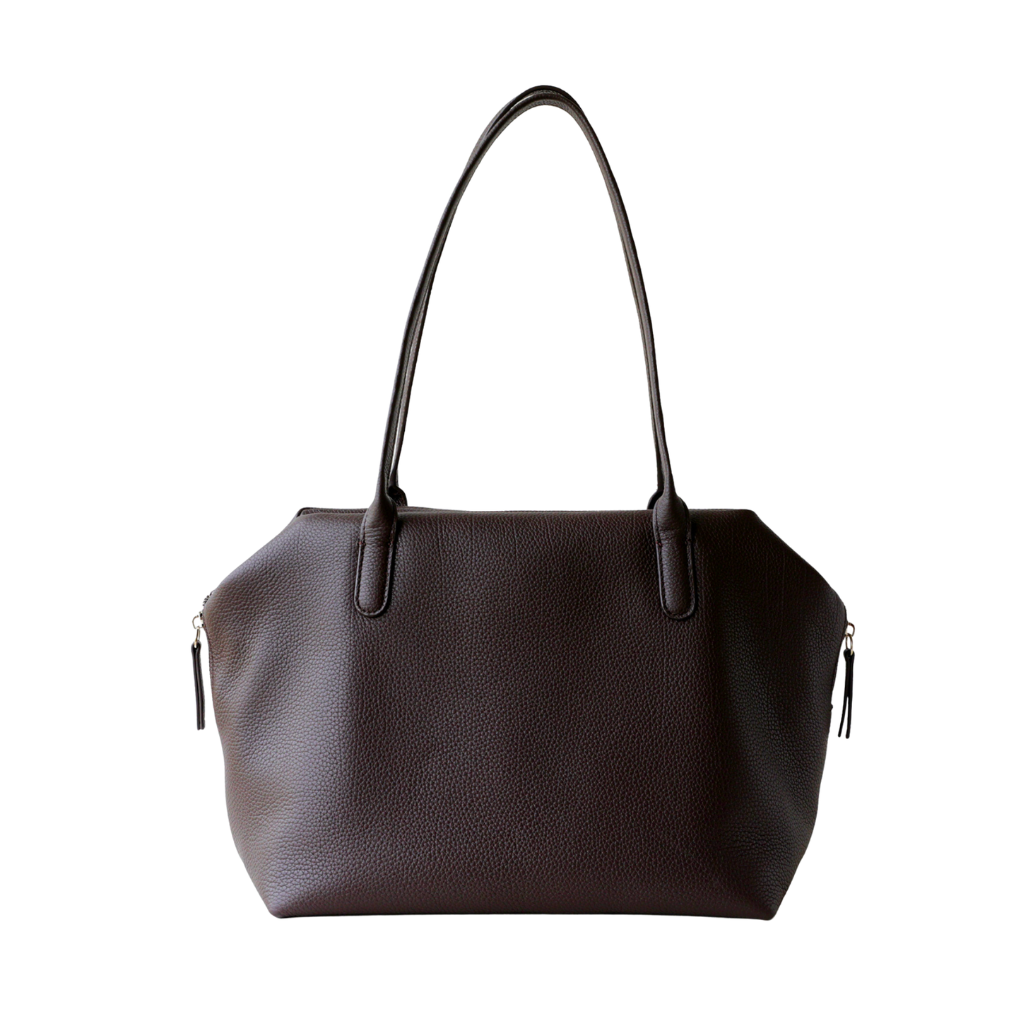 Minimalist Soft‑Grain Leather Tote Bag