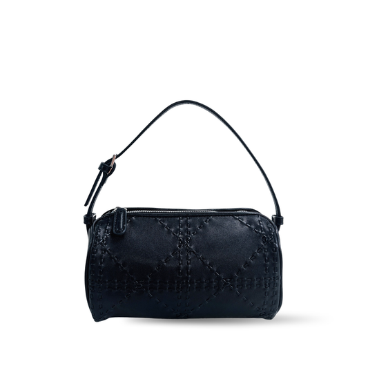 The 90s Baguette Inspired Leather Bag