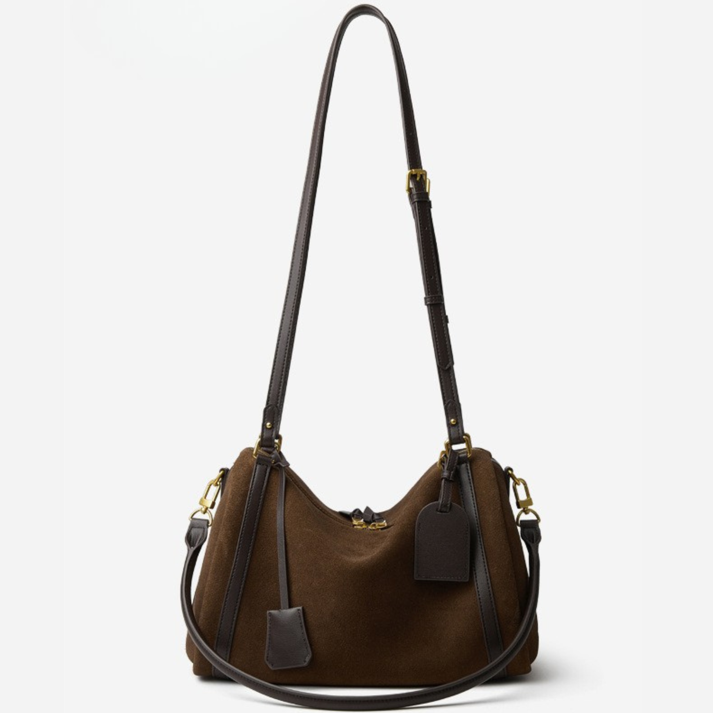 Top‑Handle Boston Leather Bag