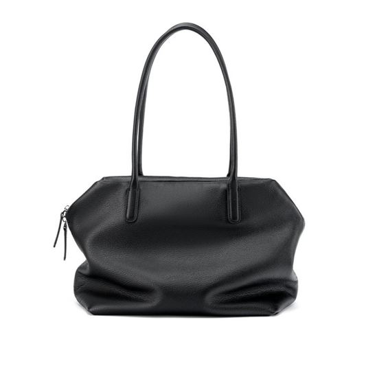 Minimalist Soft‑Grain Leather Tote Bag