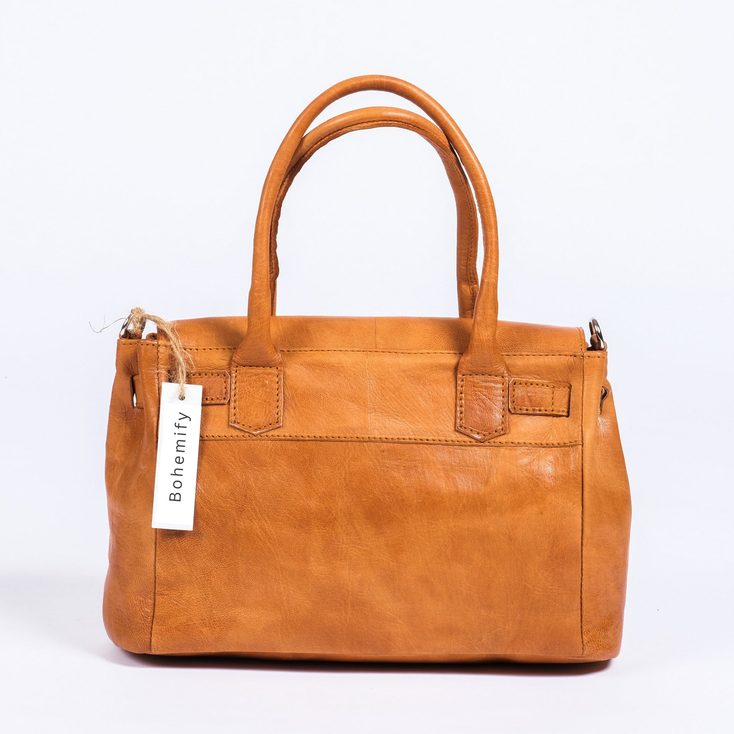 Custom Vintage-style Leather Handbag