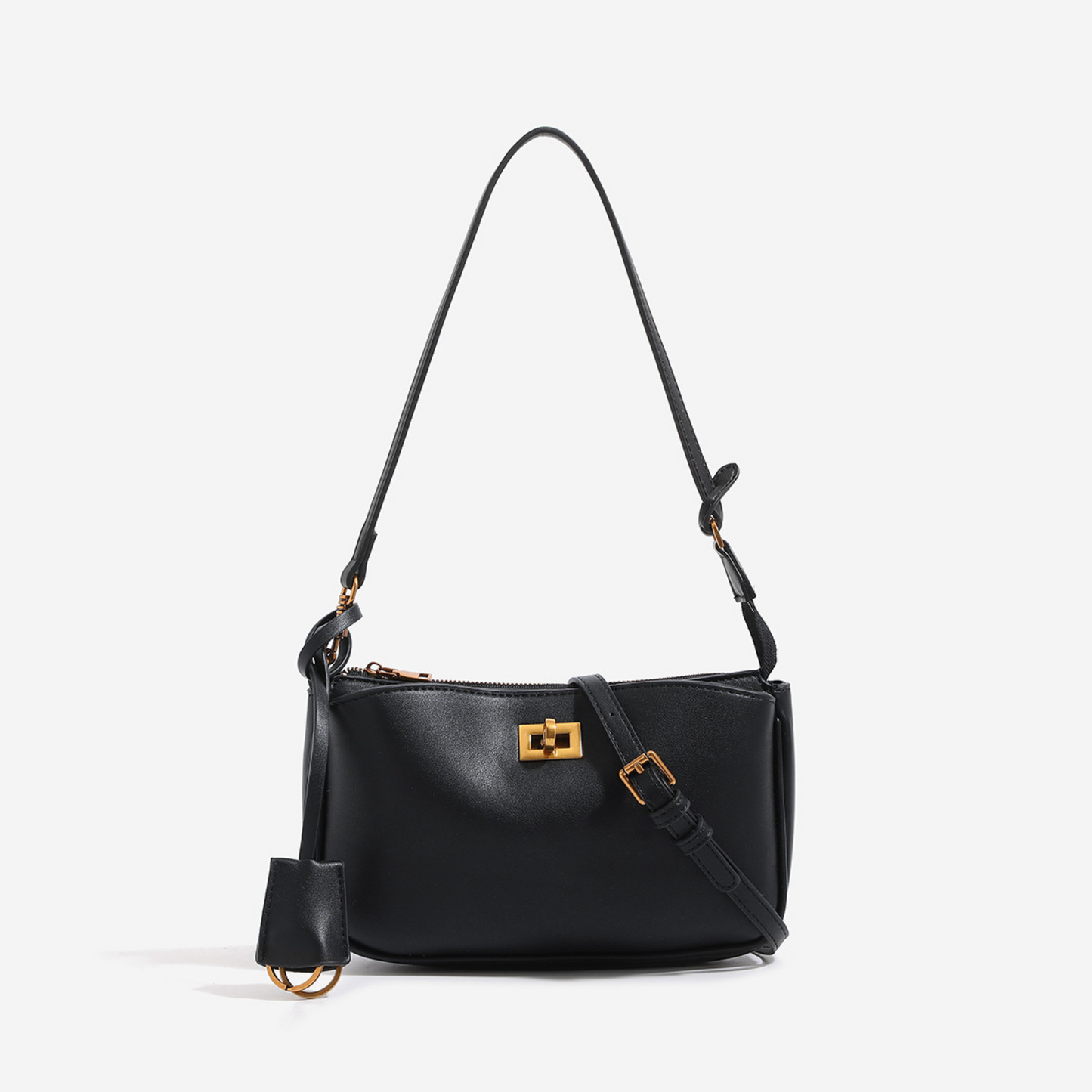 Bolso de mano de piel inspirado en BALENCIAGA-RODEO para mujer