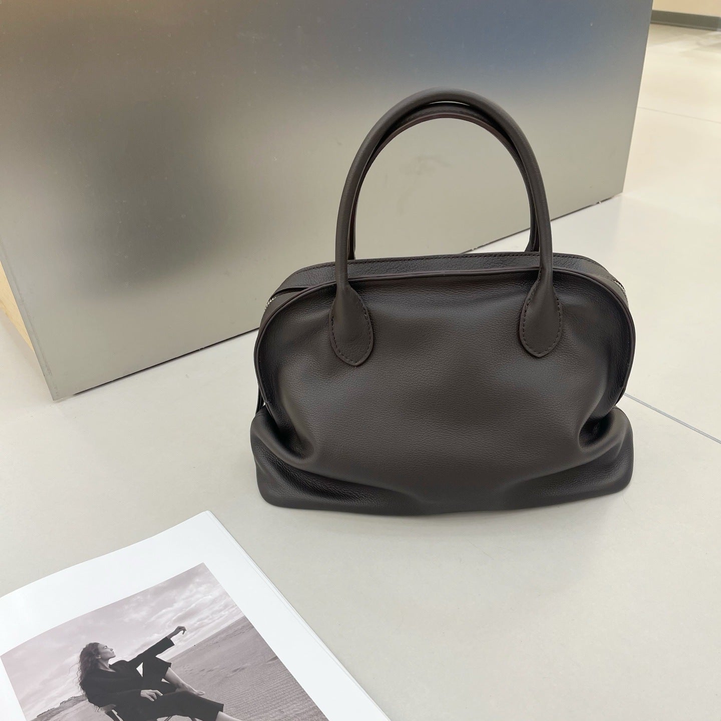 The Bowling Agnes Inspired Leather Bag