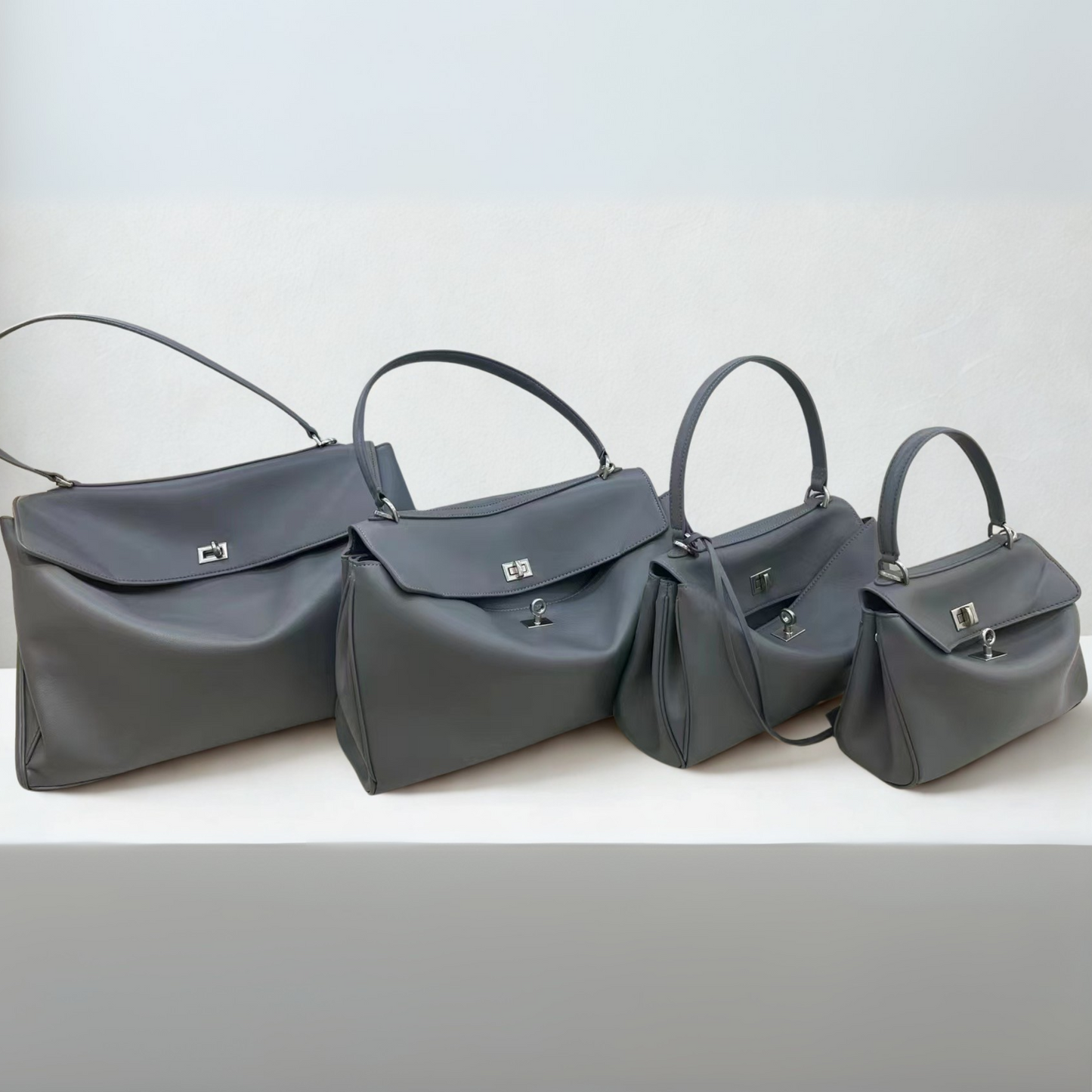 Minimalist Luxurious Soft Leather Handbag