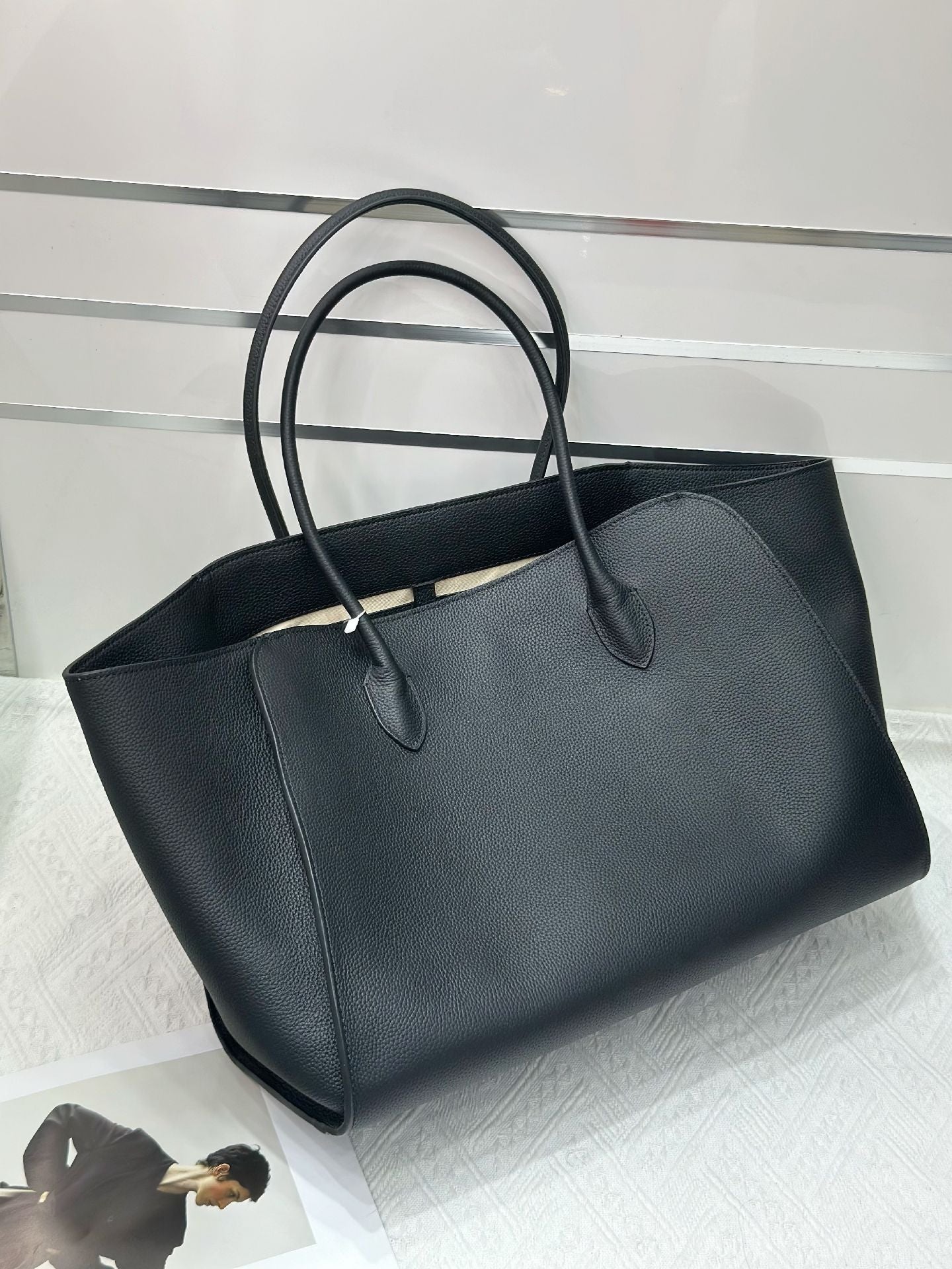 Large Luxurious Leather Tote Bag