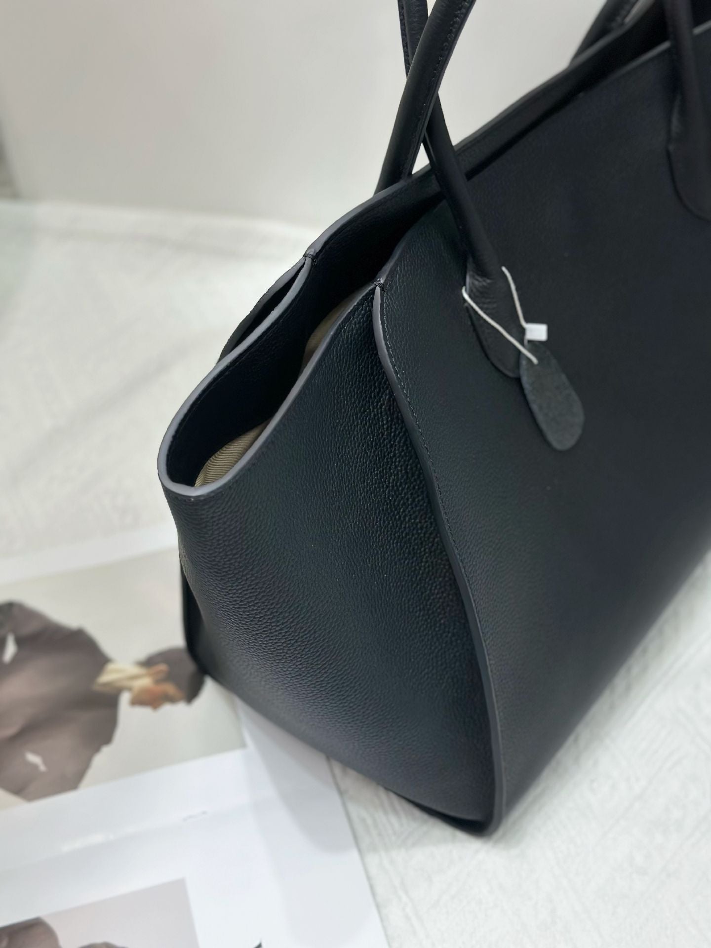 Large Luxurious Leather Tote Bag