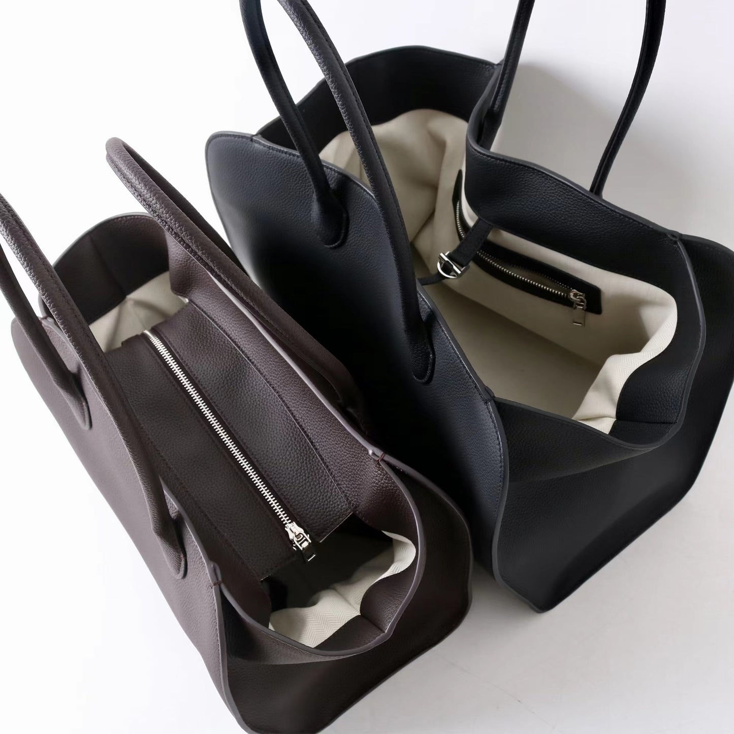 Large Luxurious Leather Tote Bag