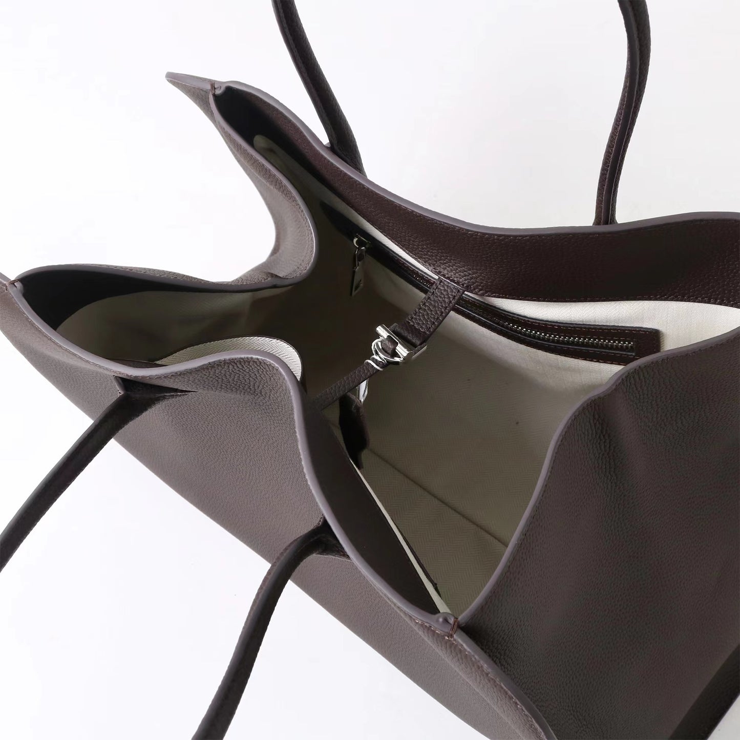 Large Luxurious Leather Tote Bag