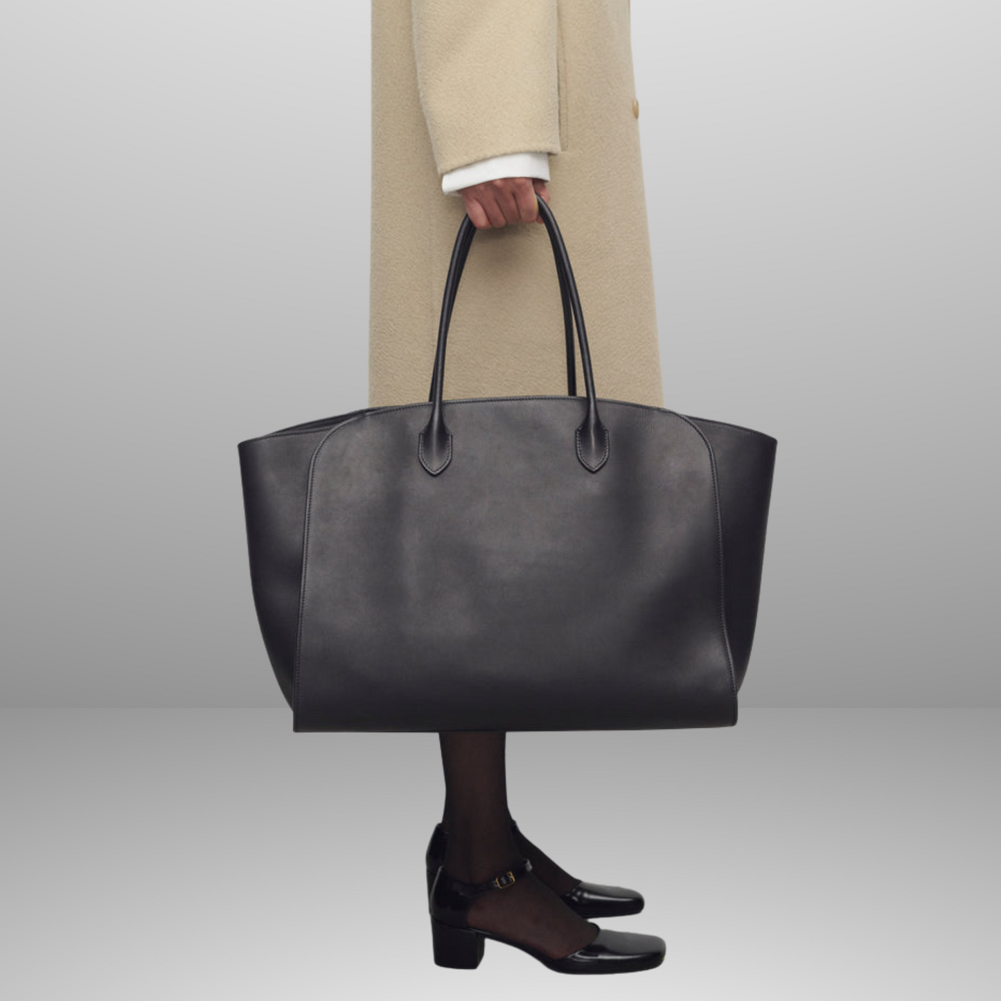 Large Luxurious Leather Tote Bag