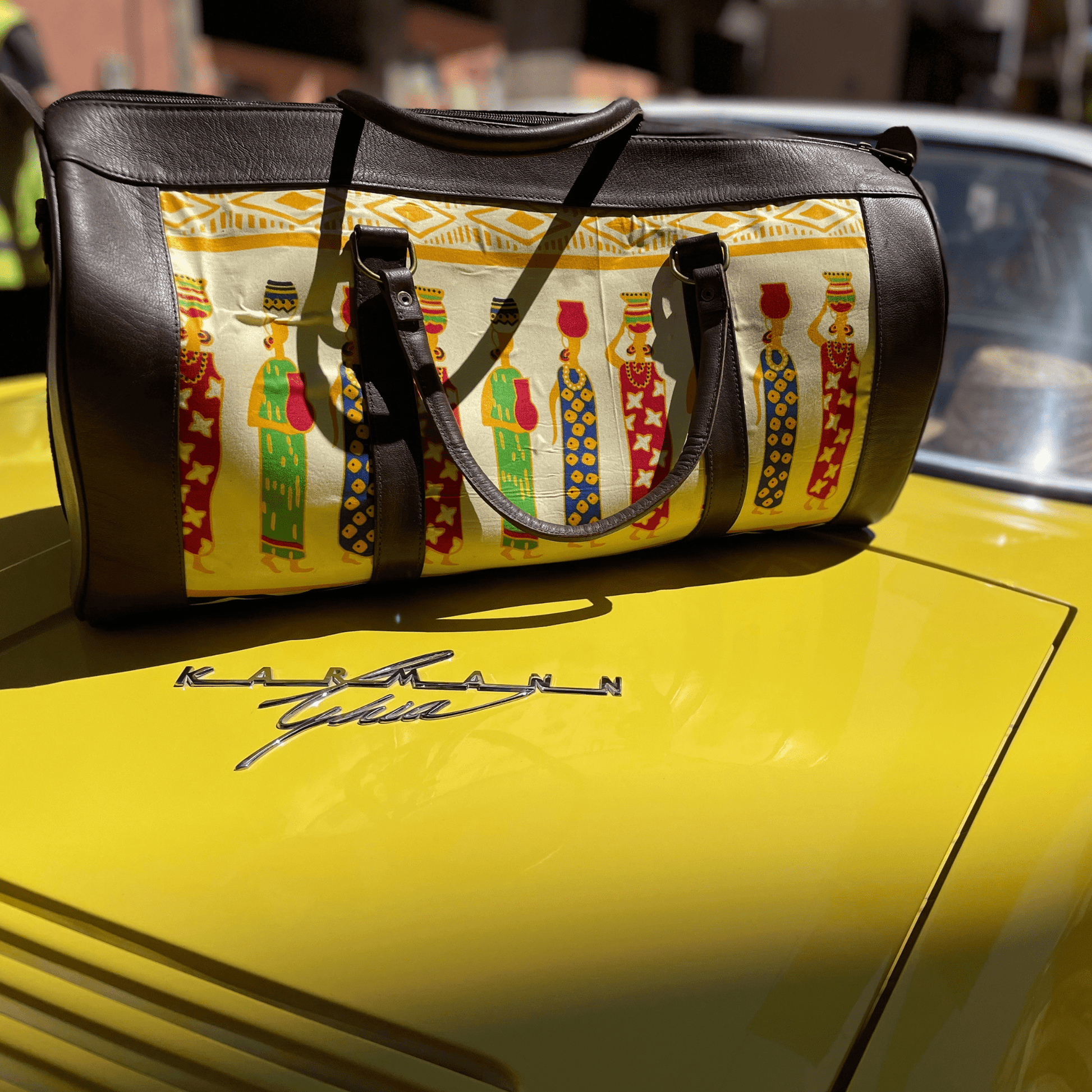"Arabica" Handcrafted Genuine Leather Duffle and Clutch Bags | Trendiesty - Trendiesty Worldwide