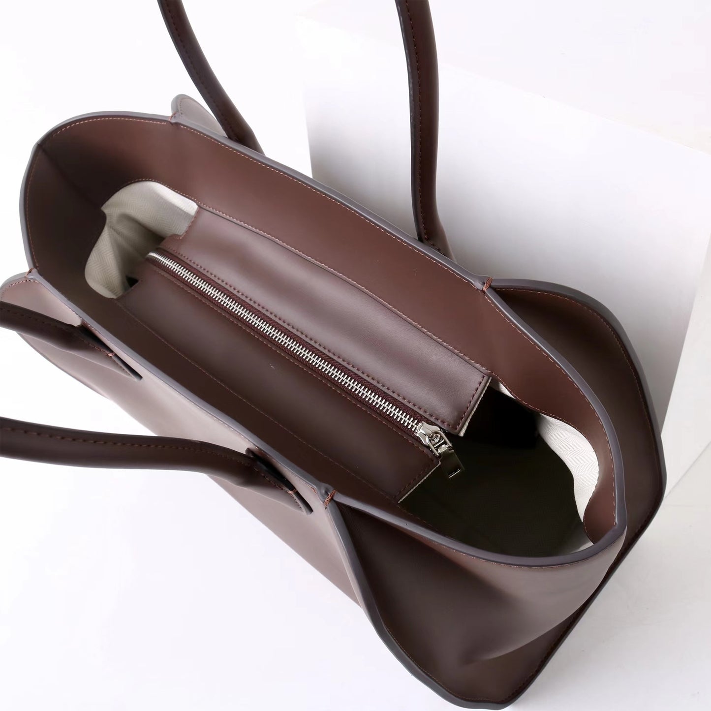 Large Luxurious Leather Tote Bag