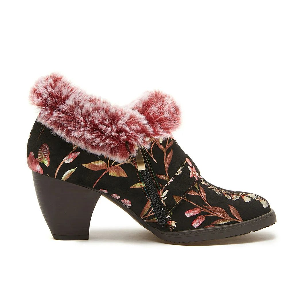Women's High-heeled Suede Leather Pumps (Pink) - 5 - Trendiesty Worldwide