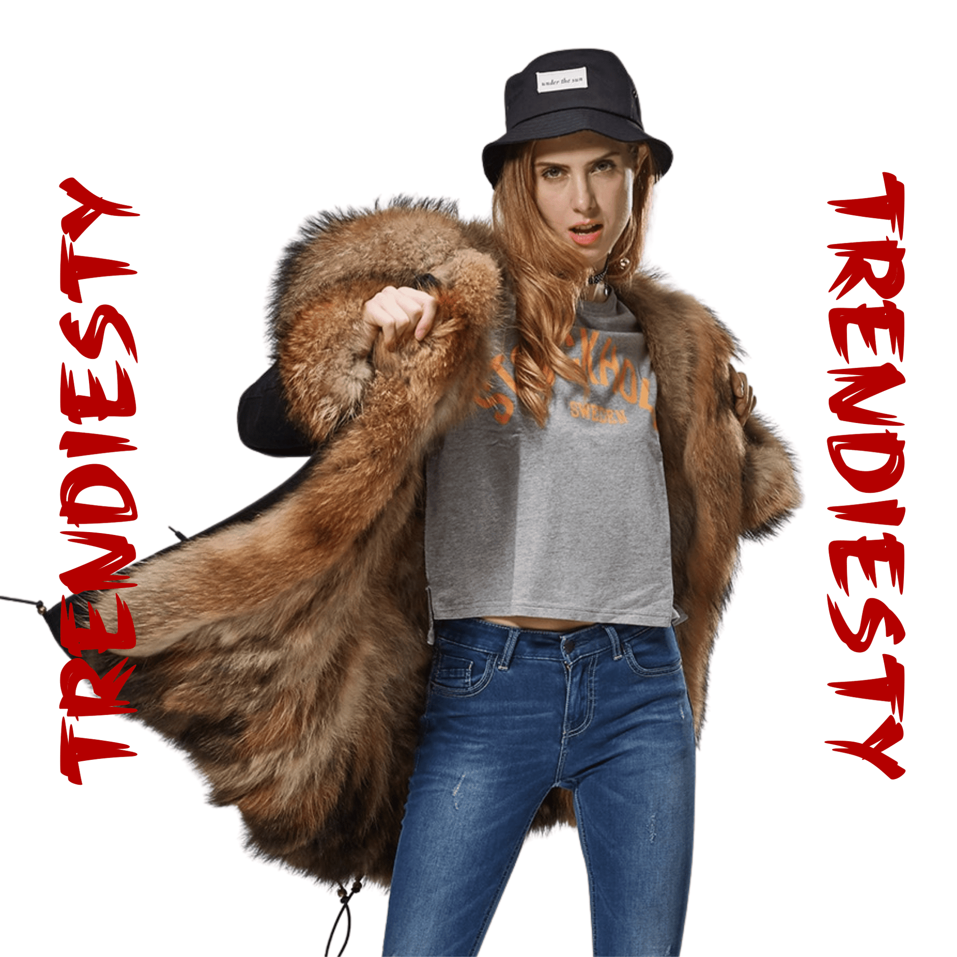 Women's Luxury Real Fur Waterproof Parka "Full Fur Alpha Style" - Trendiesty Worldwide