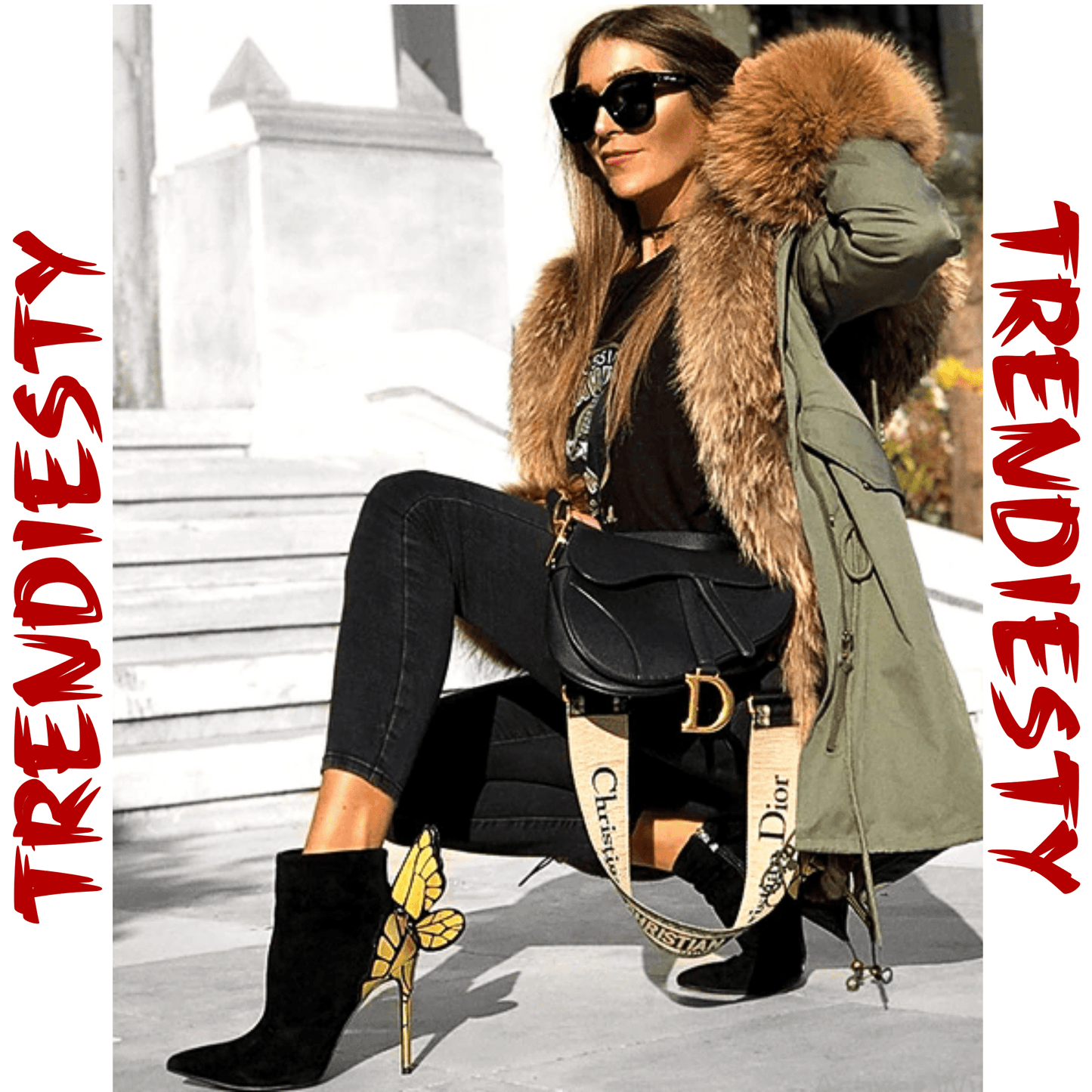 Women's Luxury Real Fur Waterproof Parka "Full Fur Alpha Style" - Trendiesty Worldwide