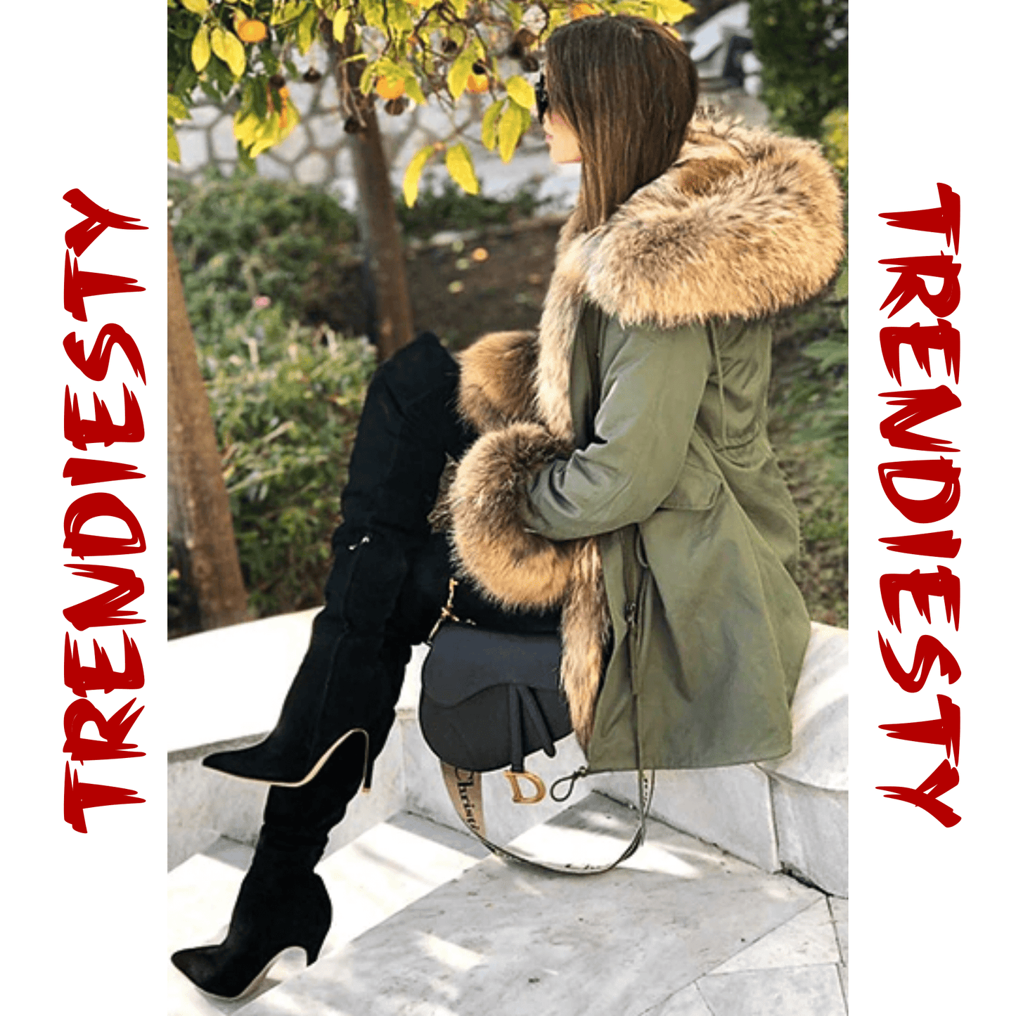 Women's Luxury Real Fur Waterproof Parka "Full Fur Alpha Style" - Trendiesty Worldwide