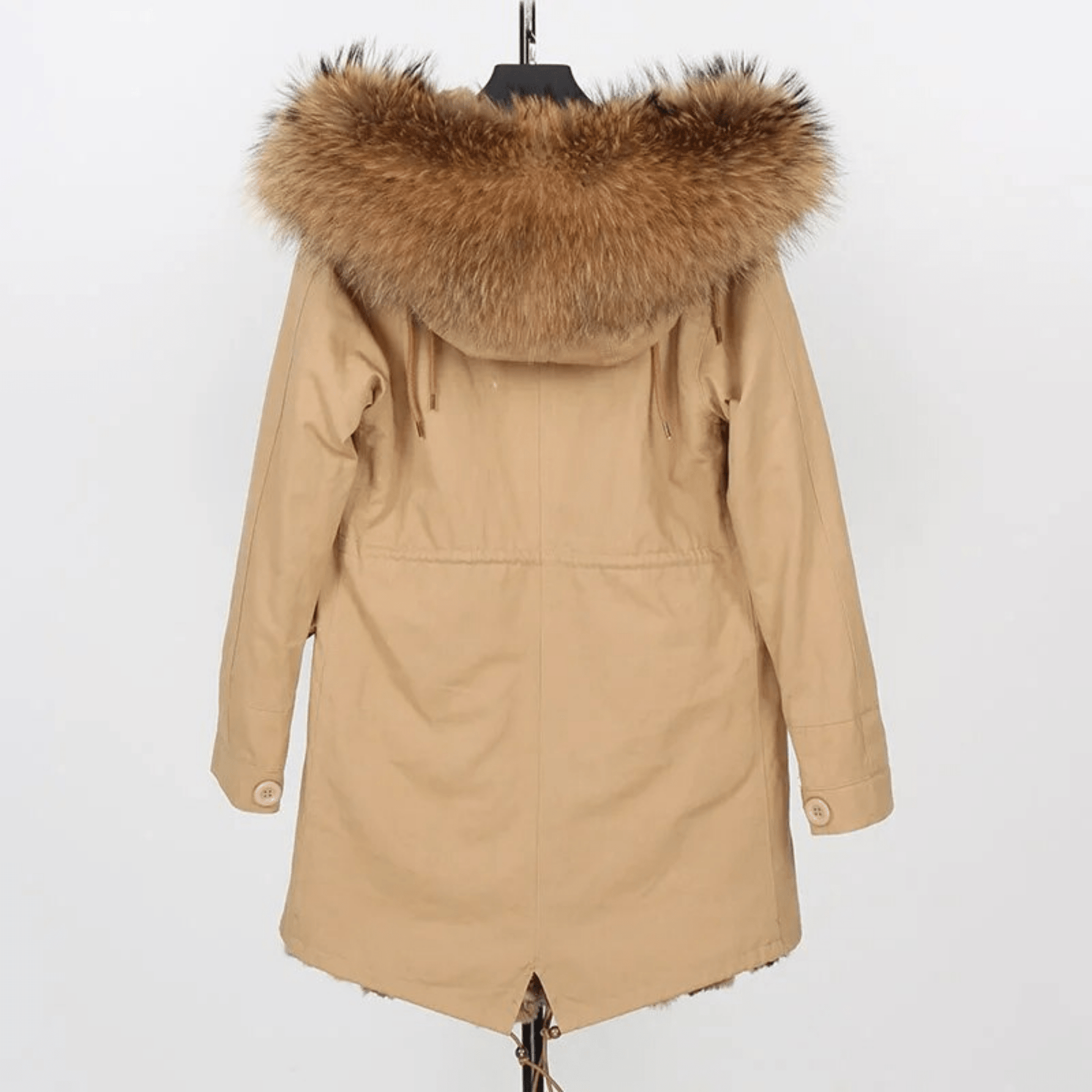 Women's Luxury Real Fur Waterproof Parka "Beta Style" - Trendiesty Worldwide