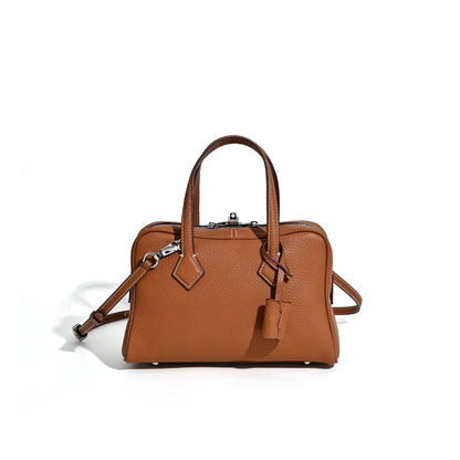 Victoria Style Classic Leather Shoulder Bag