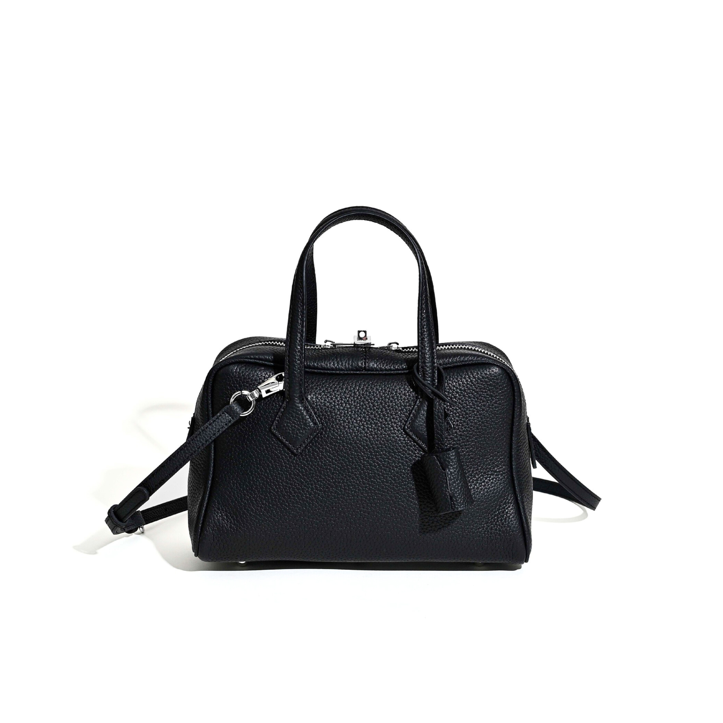 Victoria Style Classic Leather Shoulder Bag