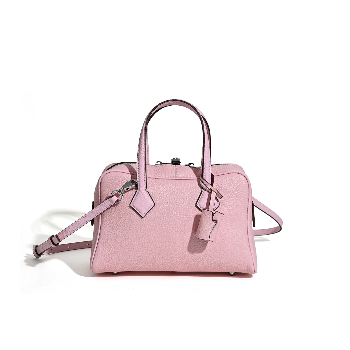 Victoria Style Classic Leather Shoulder Bag