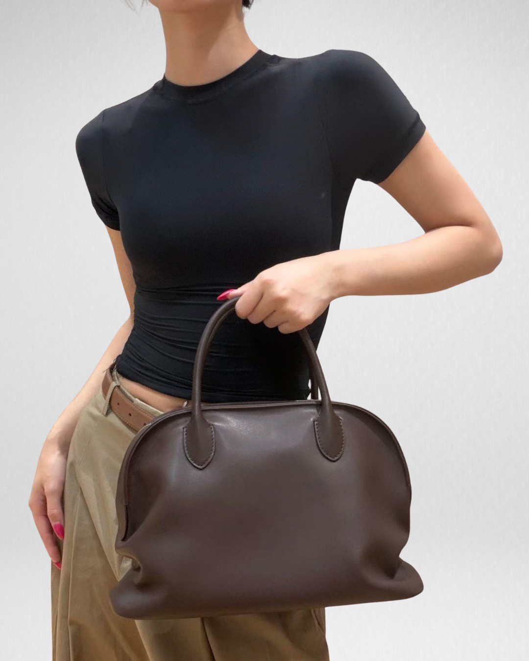 The Bowling Agnes Inspired Leather Bag