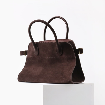Luxurious Top-Layer Leather Tote Bag