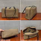 Astra Bowling Minimalist Leather Shoulder Bag