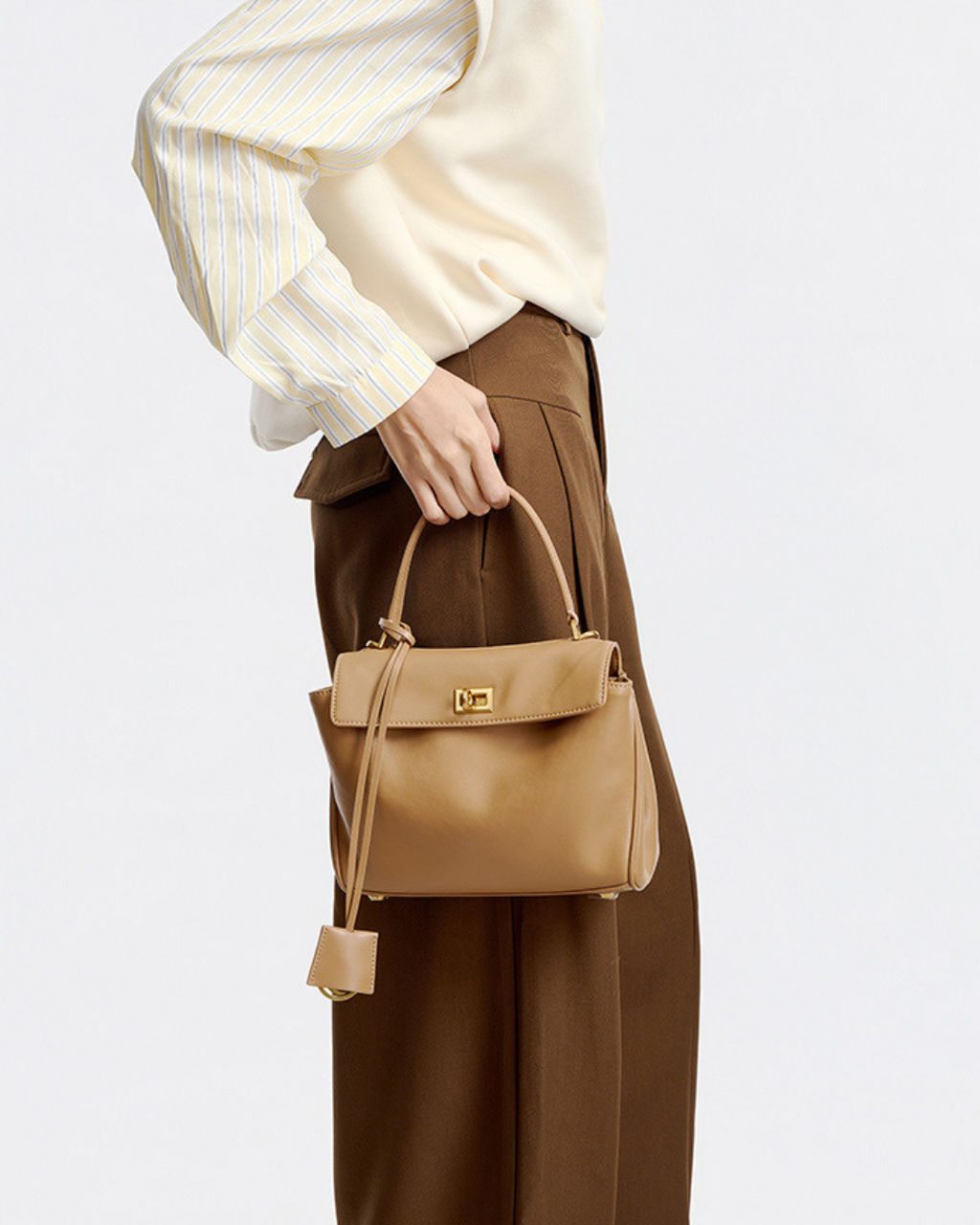 Minimalist Luxurious Soft Leather Handbag