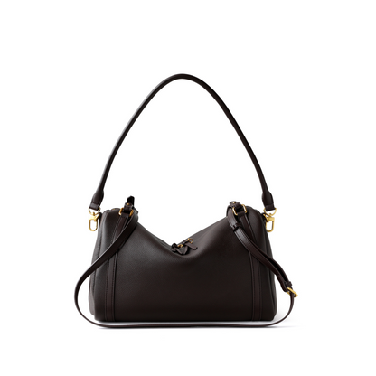 Top‑Handle Boston Leather Bag
