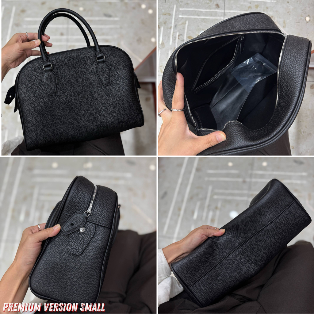 India-Inspired Hobo Leather Bag
