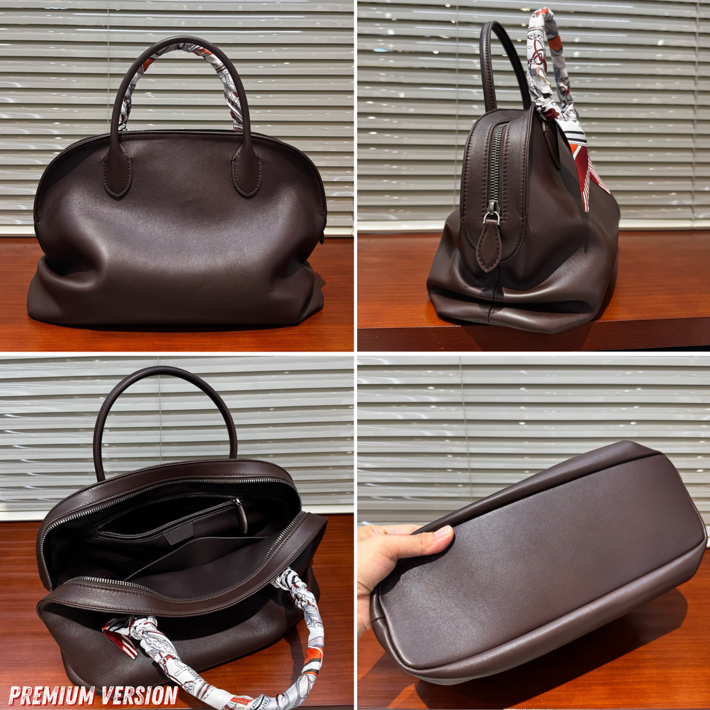 Agnes Bowling Leather Bag