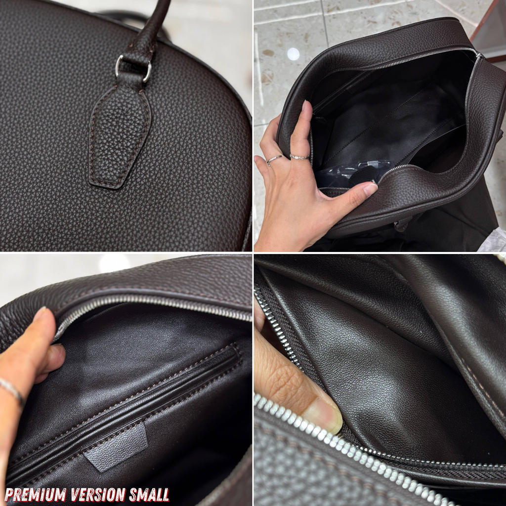 India-Inspired Hobo Leather Bag