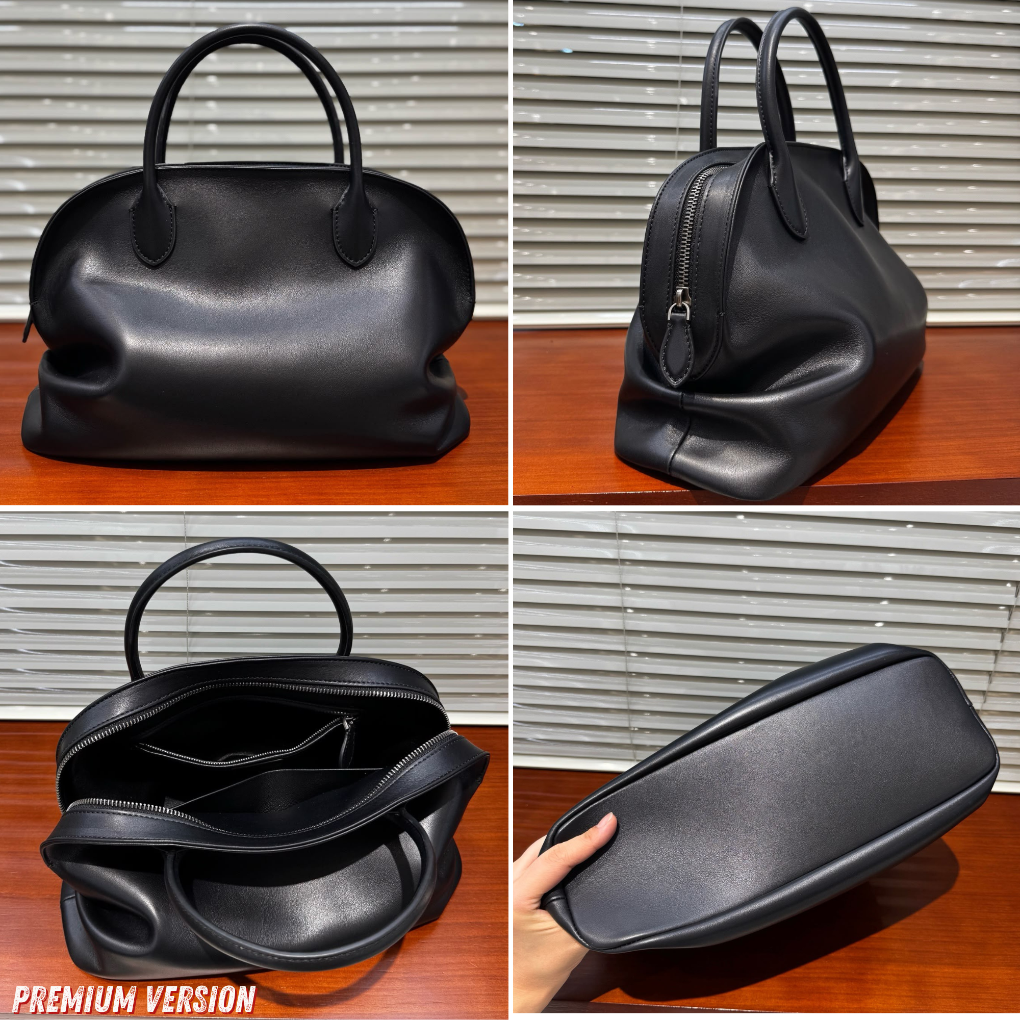 Agnes Bowling Leather Bag