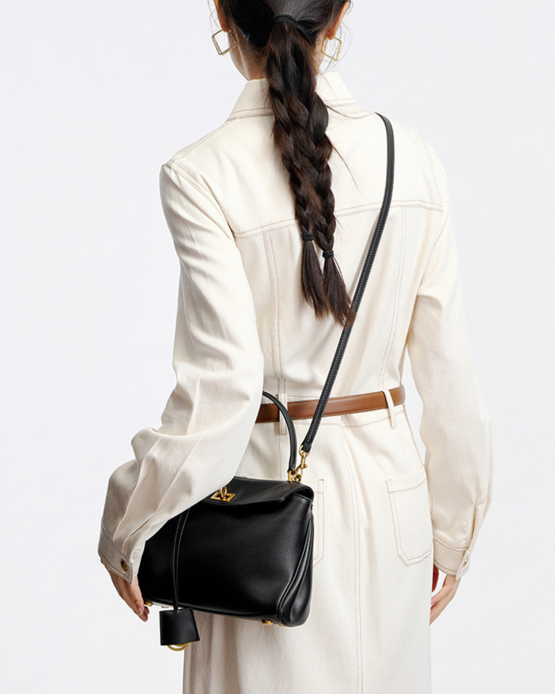 Minimalist Luxurious Soft Leather Handbag
