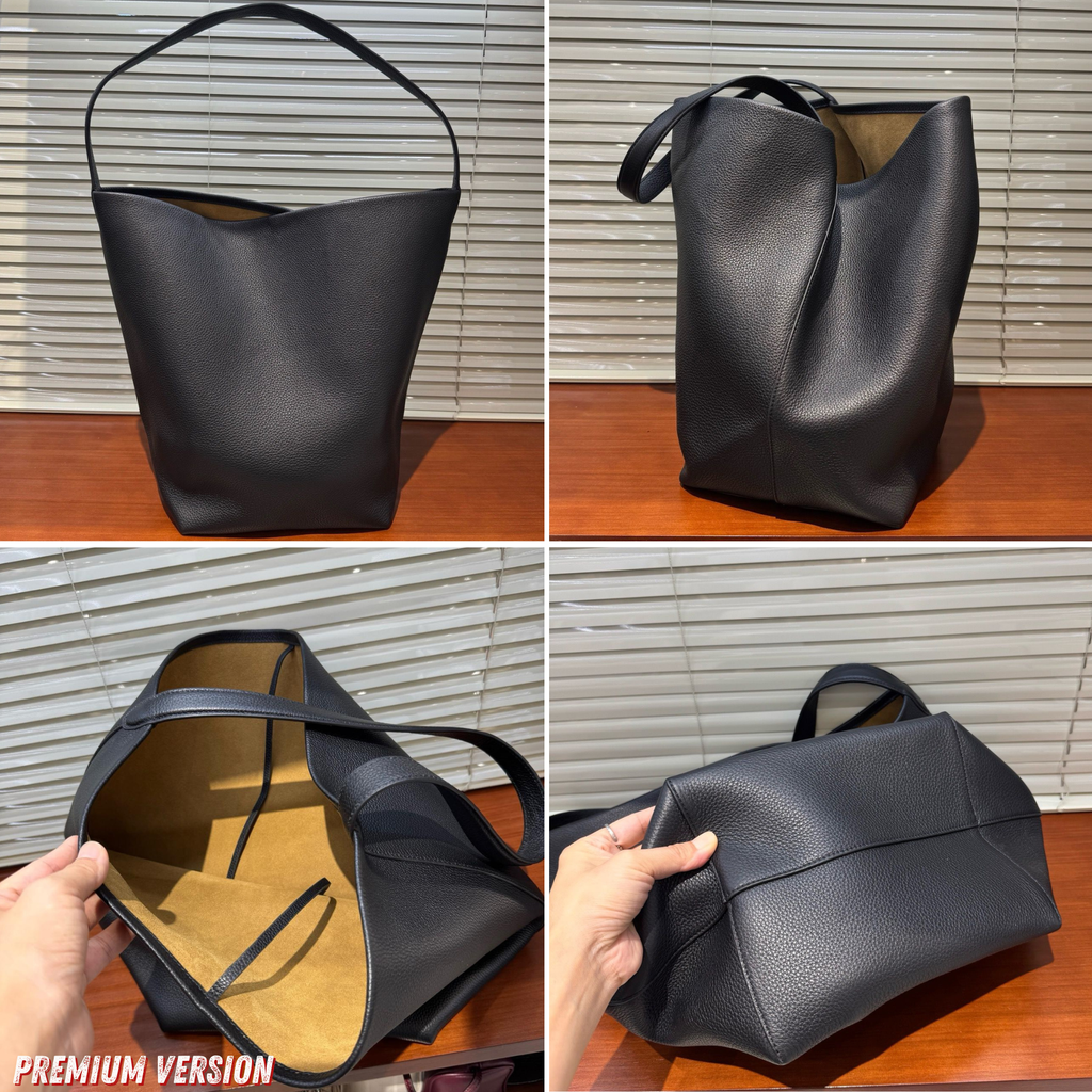 N/S Park Leather Tote Bag