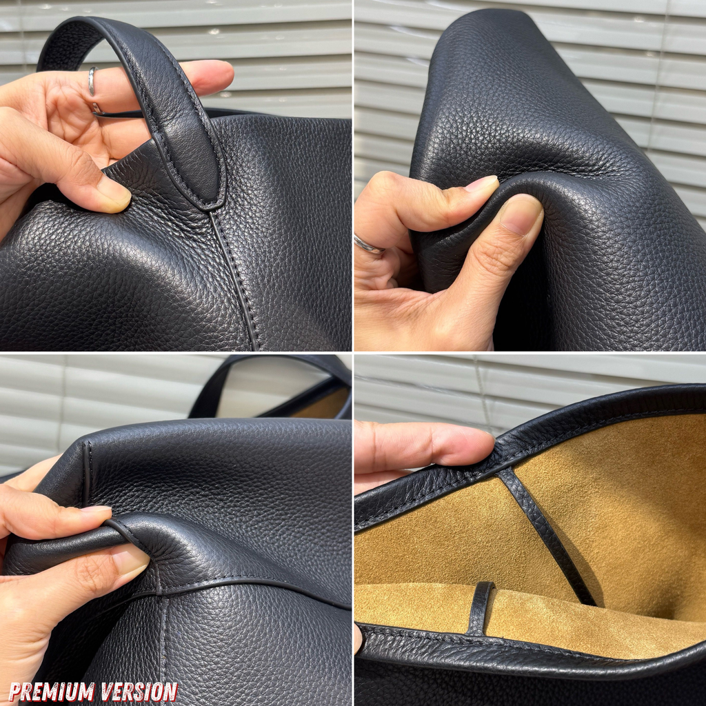 N/S Park Leather Tote Bag