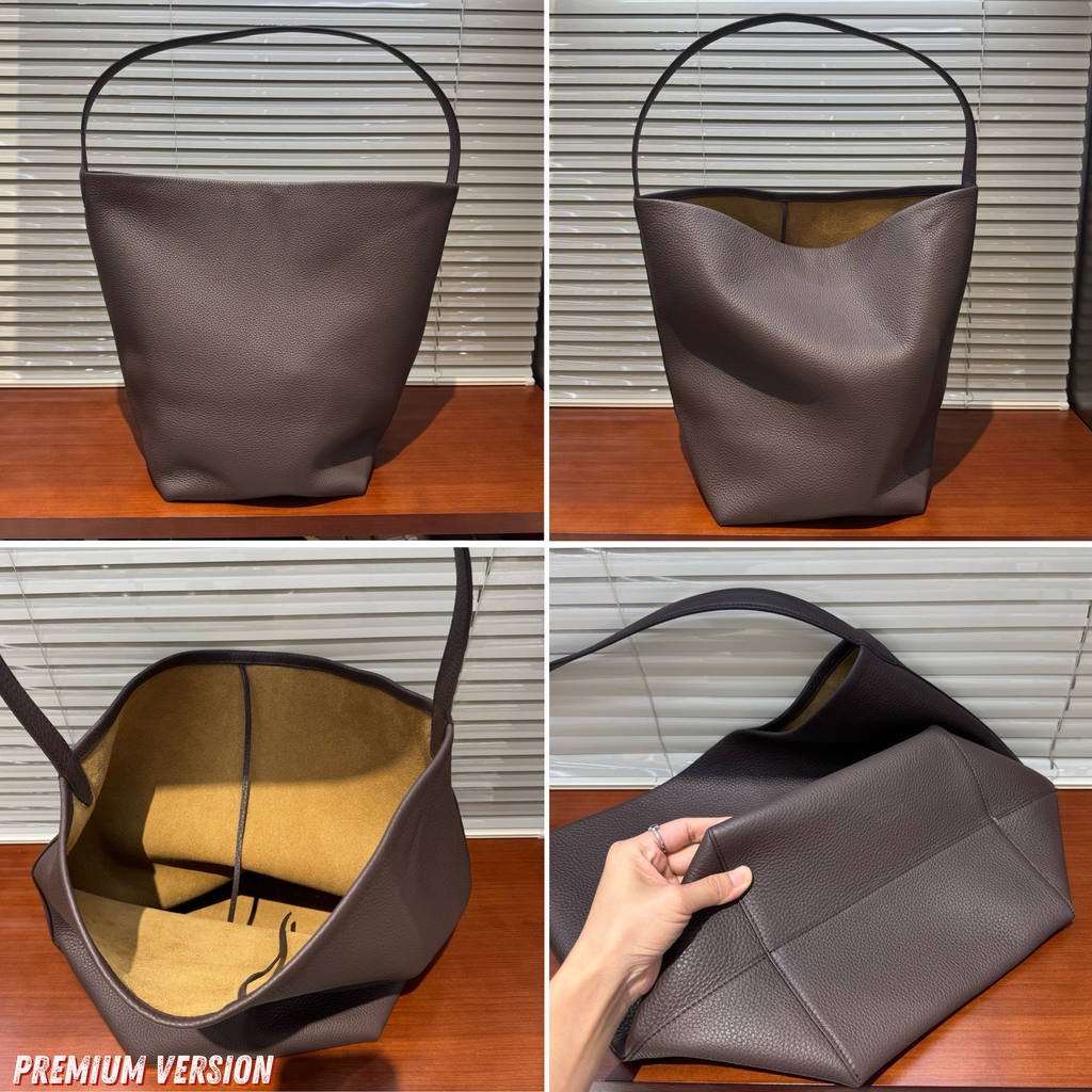 N/S Park Leather Tote Bag