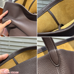 N/S Park Leather Tote Bag