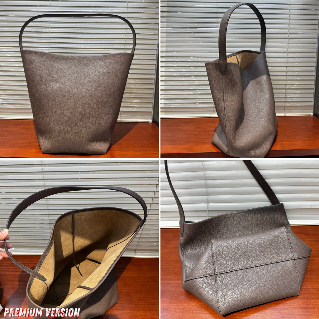 N/S Park Leather Tote Bag