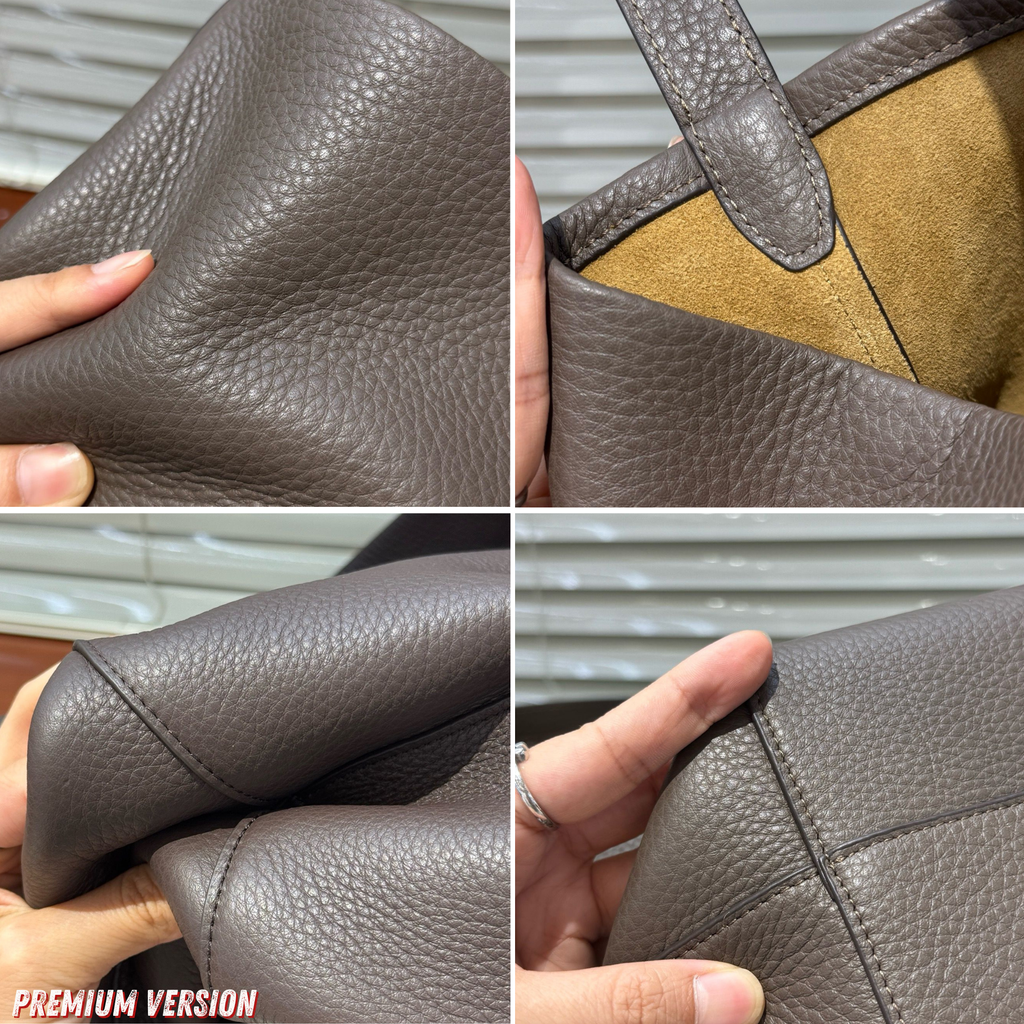 N/S Park Leather Tote Bag