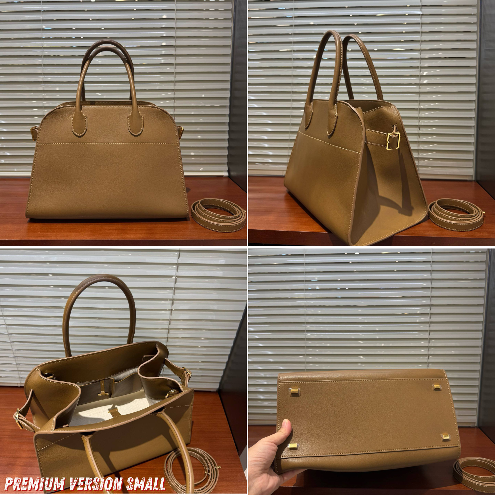 Margaux Luxurious Leather Tote Bag