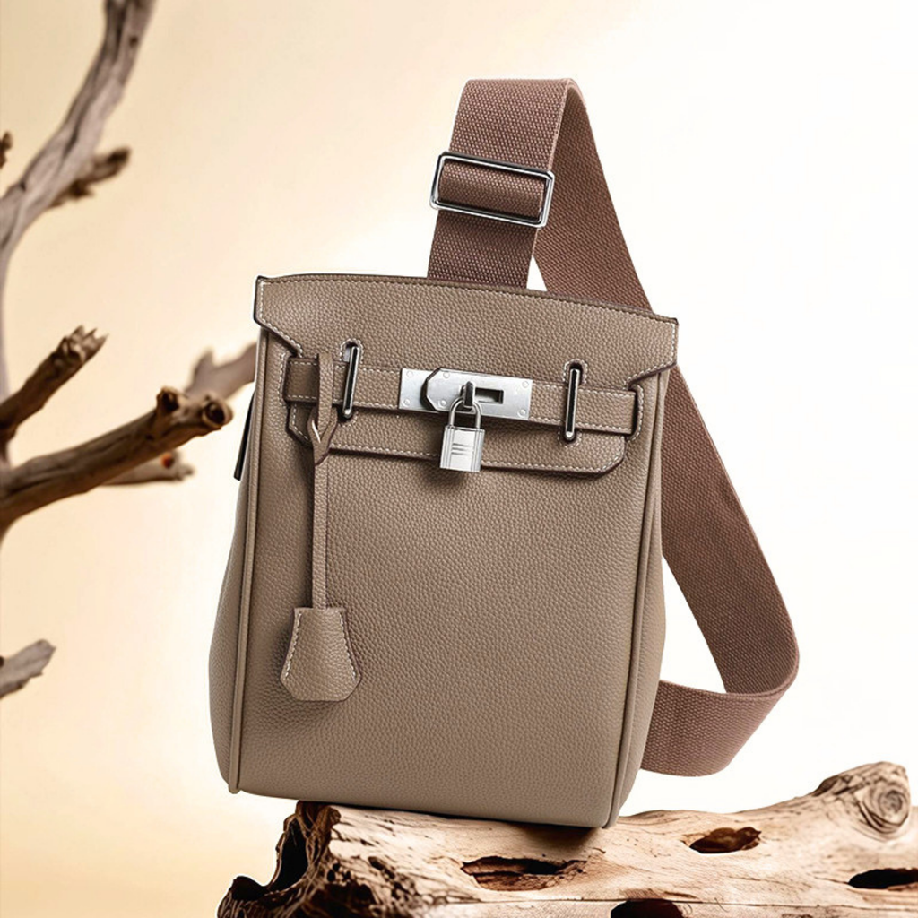 "Rose Island" Leder Crossbody