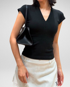 Peggy Minimalist Leather Shoulder Bag