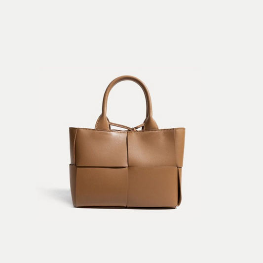 The Mini "Bottega-Veneta-Arco-inspired" Luxurious Woven Leather Bag