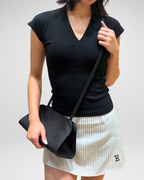 Peggy Minimalist Leather Shoulder Bag
