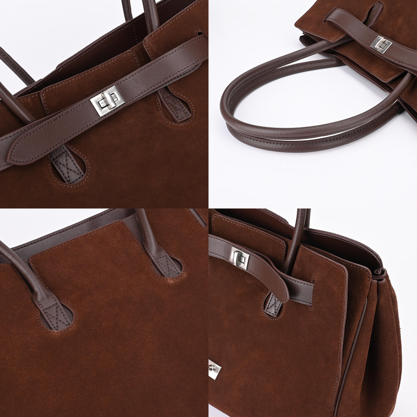 Sac à Bandoulière en Cuir "Rose Island"