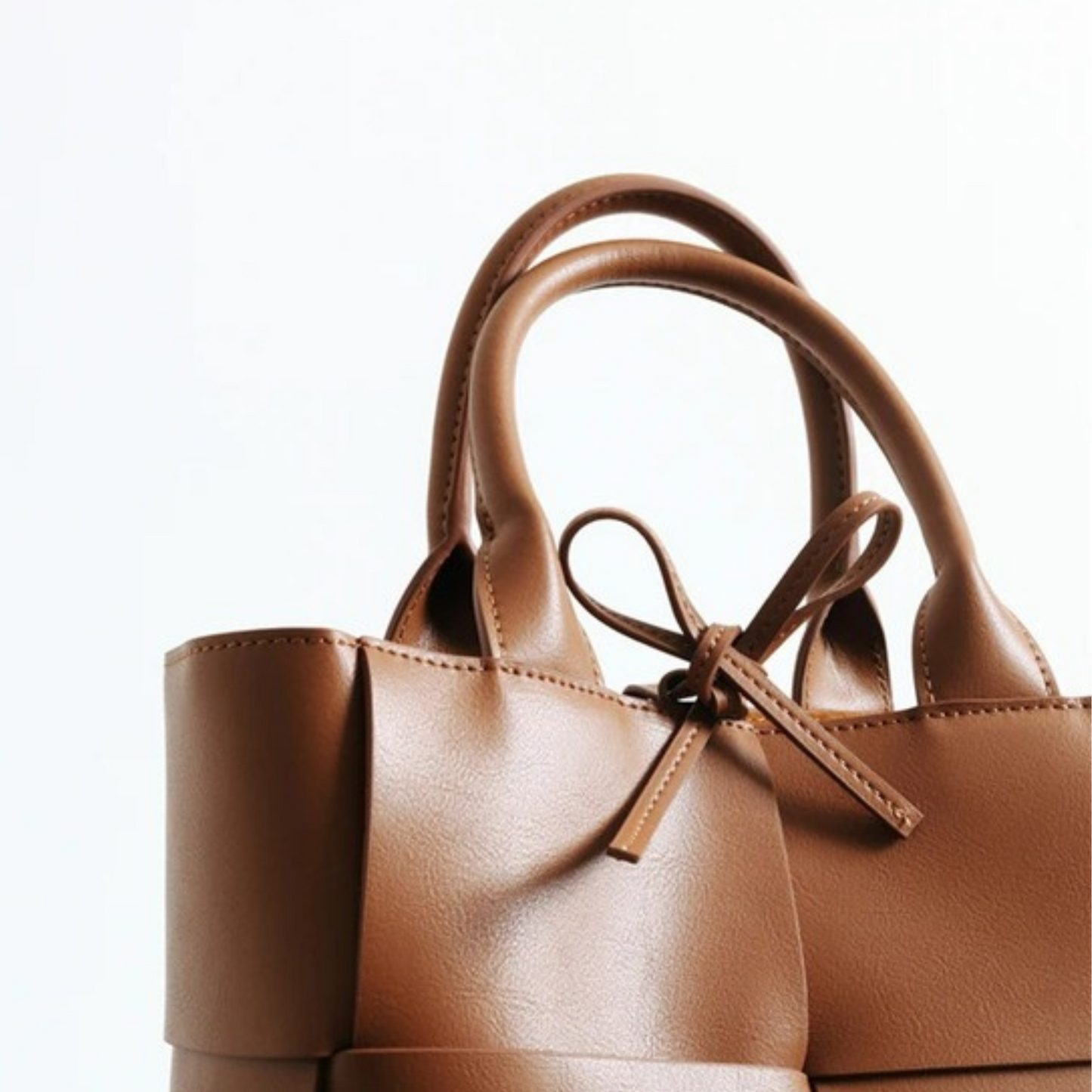 The Mini "Bottega-Veneta-Arco-inspired" Luxurious Woven Leather Bag - Trendiesty Worldwide