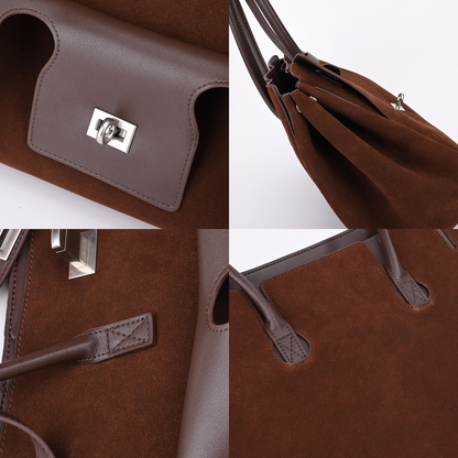 Sac à Bandoulière en Cuir "Rose Island"